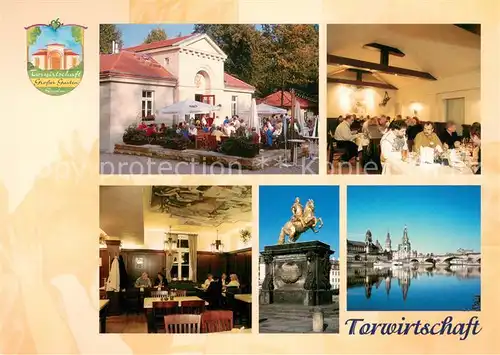 AK / Ansichtskarte Dresden Torwirtshaus Grosser Garten Dresden Dresden