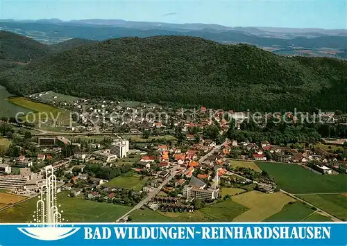 AK / Ansichtskarte Bad_Wildungen Fliegeraufnahme Reinhardshausen Bad_Wildungen