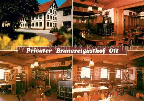 AK / Ansichtskarte Heiligenstadt_Oberfranken Brauereigasthof Ott Heiligenstadt_Oberfranken