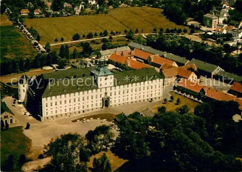 AK / Ansichtskarte Schleswig_Schlei Fliegeraufnahme Schloss Gottorf Schleswig_Schlei