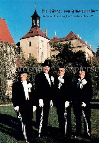 AK / Ansichtskarte Finsterwalde Saengerchor Einigkeit  Finsterwalde