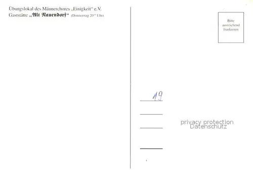 AK / Ansichtskarte Finsterwalde Saengerchor Einigkeit  Finsterwalde