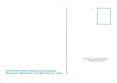 AK / Ansichtskarte Muenchen Wirtshaus Platzl am Platzl Muenchen