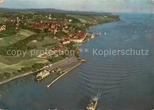 AK / Ansichtskarte Meersburg_Bodensee Fliegeraufnahme Meersburg Bodensee