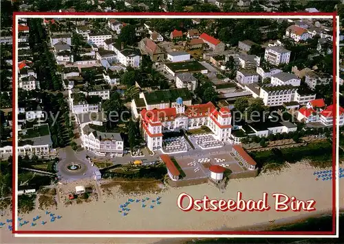 AK / Ansichtskarte Binz_Ruegen Fliegeraufnahme Binz_Ruegen