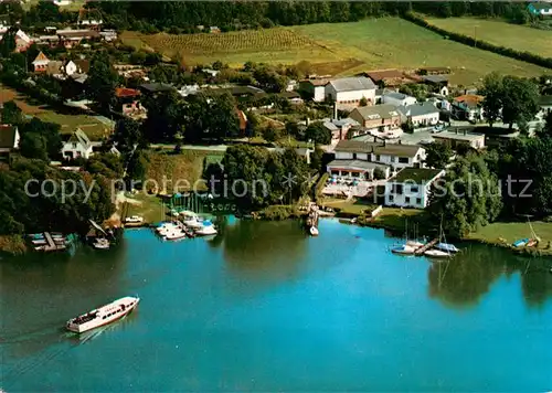 AK / Ansichtskarte Bosau Fliegeraufnahme am Grossen Ploener See Bosau