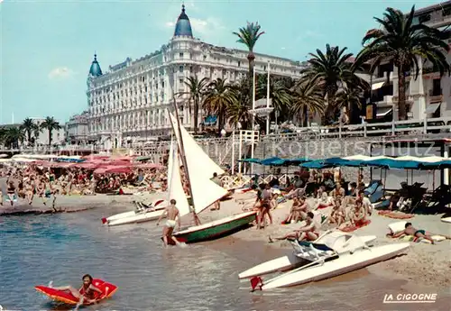 AK / Ansichtskarte Cannes_06 La Croisette les jeux de la plage 