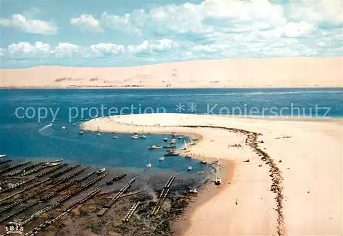 AK / Ansichtskarte Arcachon_33 Bassin d Arcachon Banc d Arguin et la dune du Pilat vue aerienne 