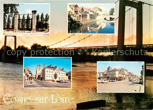AK / Ansichtskarte Cosne Cours sur Loire Vues d ensemble Pont Cosne Cours sur Loire