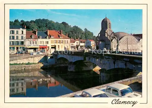 AK / Ansichtskarte Clamecy_Nievre Pont sur l Yonne Eglise de Bethleem Clamecy_Nievre