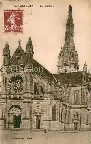 AK / Ansichtskarte Sainte Anne d_Auray La Basilique Sainte Anne d Auray