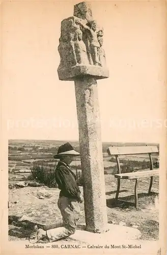 AK / Ansichtskarte Carnac_56 Calvaire du Mont St Michel 