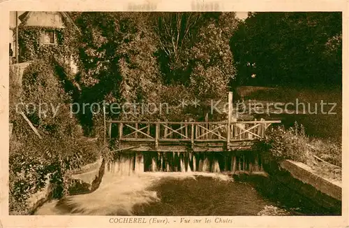 AK / Ansichtskarte Cocherel Vue sur les Chutes Cocherel