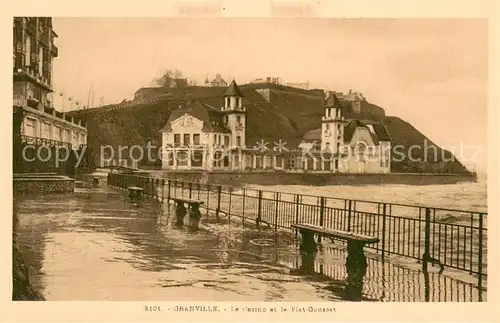 AK / Ansichtskarte Granville_Manche Le Casino et le Plat Gousset Granville_Manche