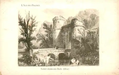 AK / Ansichtskarte Saint Jean aux Bois_Oise Le Chateau Saint Jean aux Bois Oise