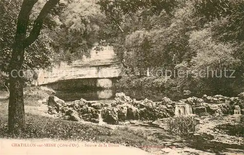 AK / Ansichtskarte Chatillon sur Seine Source de la Douix Chatillon sur Seine