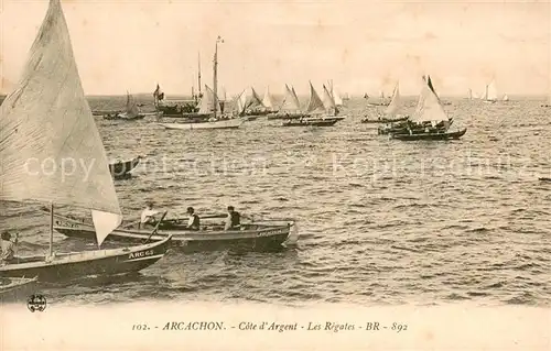 AK / Ansichtskarte Arcachon_33 Cote dArgent Les Regates 