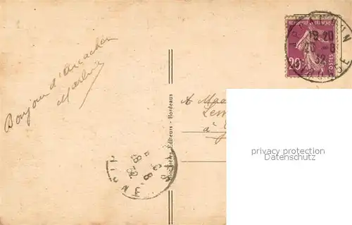 AK / Ansichtskarte Arcachon_33 Vue sur le Boulevard Promenade et le Bassin 