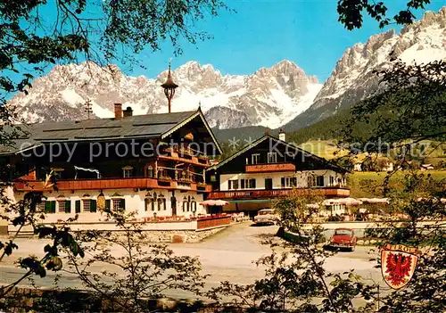 AK / Ansichtskarte Going_Wilden_Kaiser_Tirol Alpengasthof Stangl Going_Wilden_Kaiser_Tirol