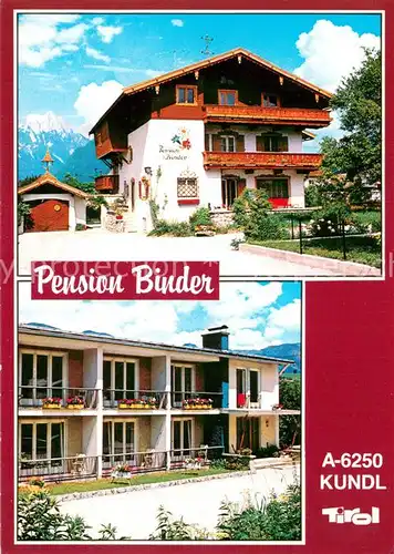 AK / Ansichtskarte Kundl Pension Binder Kundl