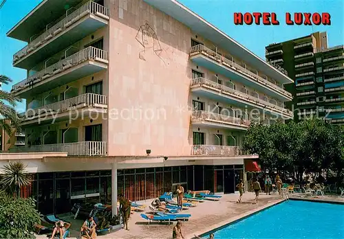 AK / Ansichtskarte Playa_de_Palma_Mallorca Hotel Luxor Pool Playa_de_Palma_Mallorca