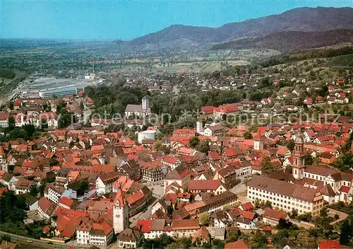 AK / Ansichtskarte Gengenbach Fliegeraufnahme Kinzigtal  Gengenbach