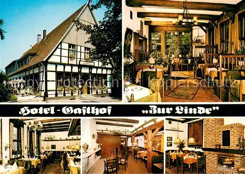 AK / Ansichtskarte Seppenrade Rosendorf Hotel Gasthaus zur Linde Seppenrade