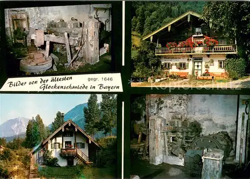 AK / Ansichtskarte Ruhpolding aelteste Glockenschmiede in Bayern Ruhpolding