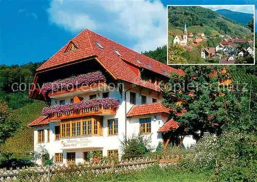 AK / Ansichtskarte Glottertal Wissers Sonnenhof Hotel Restaurant Cafe Glottertal