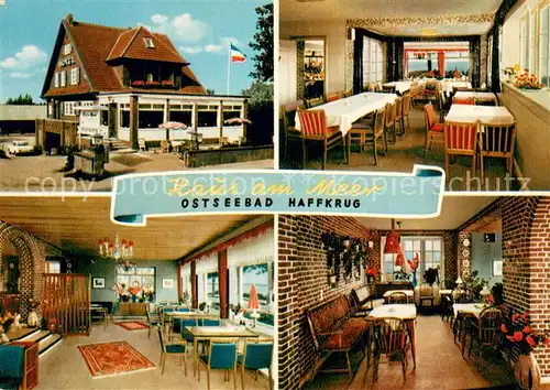 AK / Ansichtskarte Haffkrug_Ostseebad Haus am Meer Pension Haffkrug_Ostseebad