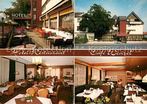 AK / Ansichtskarte Bad_Hersfeld Hotel Restaurant Cafe Wenzel Bad_Hersfeld