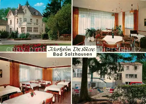 AK / Ansichtskarte Bad_Salzhausen Kurheim Dr. Suesse Bad_Salzhausen