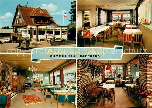 AK / Ansichtskarte Haffkrug_Ostseebad Haus am Meer Pension Haffkrug_Ostseebad