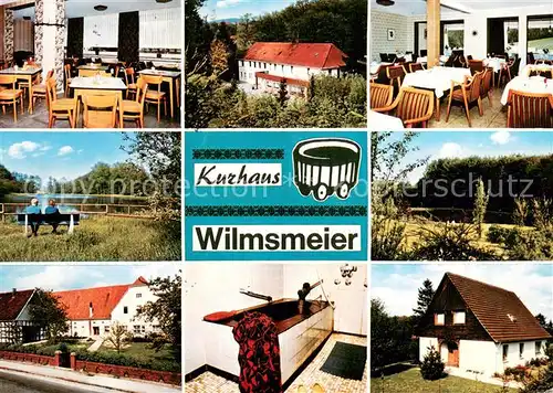 AK / Ansichtskarte Buende_Westfalen Kurhaus Wilmsmeier Buende_Westfalen