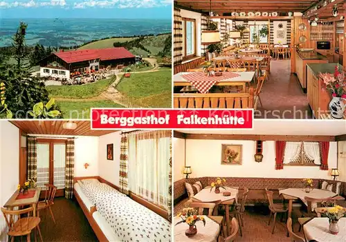 AK / Ansichtskarte Steibis Berggasthof Falkenhuette Steibis