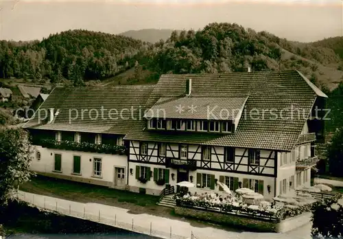 AK / Ansichtskarte Glottertal Aldeutscher Gasthof Hirschen Glottertal