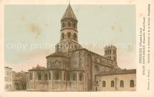 AK / Ansichtskarte Brioude Eglise Saint Julien Brioude