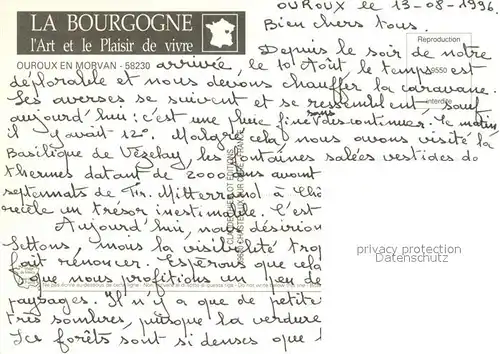 AK / Ansichtskarte Ouroux en Morvan Vue aerienne Ouroux en Morvan