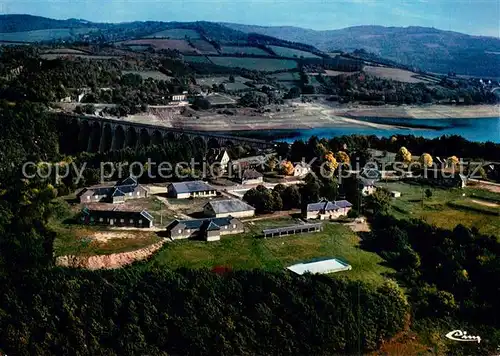 AK / Ansichtskarte Pannesiere_Pannecieres Vue aerienne sur le barrage 