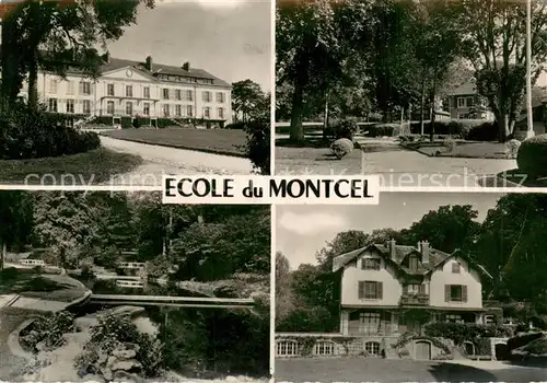 AK / Ansichtskarte Jouy en Josas Ecole du Montcel Chateau Entree Piscine Chalet Jouy en Josas