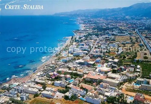 AK / Ansichtskarte Stalida_Stalis Fliegeraufnahme Stalida_Stalis