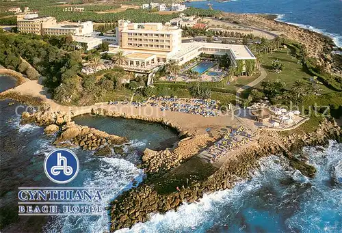 AK / Ansichtskarte Kissonerga Cynthiana Beach Hotel Fliegeraufnahme 