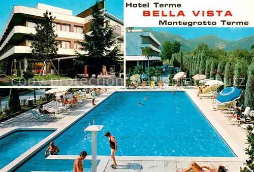 AK / Ansichtskarte Montegrotto_Terme Hotel Terme Bella Vista Pool Montegrotto Terme