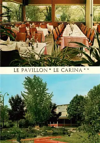 AK / Ansichtskarte Gap_Hautes Alpes Hotels Restaurant Le Pavillon Le Carina Gap_Hautes Alpes