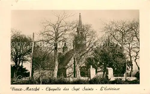 AK / Ansichtskarte Vieux Marche Chapelle des Sept Saints L Exterieur Vieux Marche