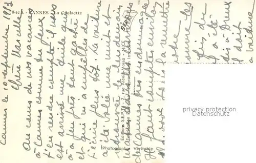 AK / Ansichtskarte Cannes_06 La Croisette 