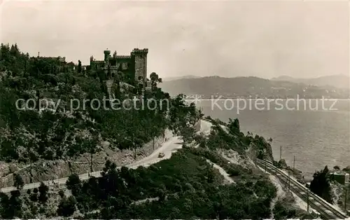 AK / Ansichtskarte La_Napoule_Plage Le chateau d Agecroft La_Napoule_Plage