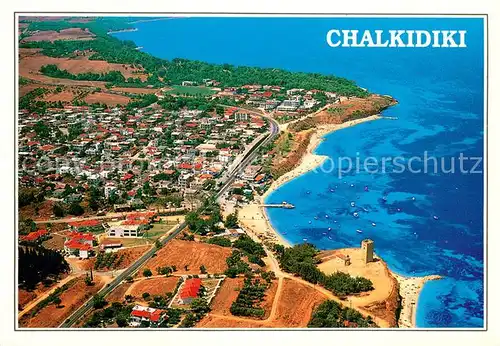 AK / Ansichtskarte Chalkidiki_Halkidiki Fliegeraufnahme Chalkidiki Halkidiki