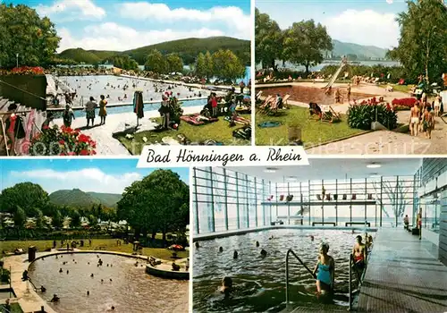AK / Ansichtskarte Bad_Hoenningen Thermal  Frei  und Hallenschwimmbaeder Bad_Hoenningen
