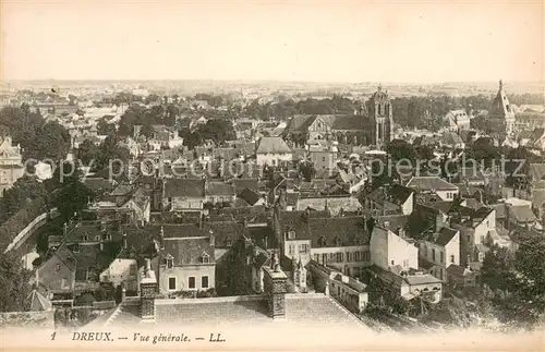 AK / Ansichtskarte Dreux Vue generale Dreux